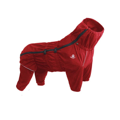 imperméable pour chien rouge