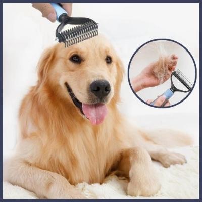 EasyBrush Canin™ | BROSSE COUPE-NŒUDS - BALADE CHIEN CHIEN