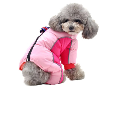 manteau pour chien rose confort Caniche 